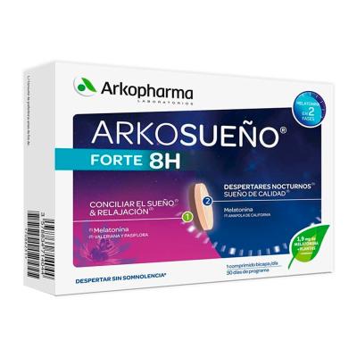 ARKOSUEÑO Forte 8H Sommeil et Relaxation 30 Comp