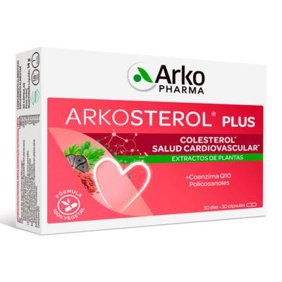 ARKOSTEROL PLUS Cholestérol et Santé Cardiovasculaire 30 Gél.