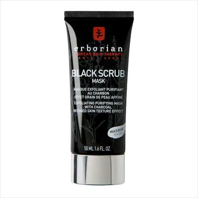 BLACK SCRUB Masque exfoliant au charbon 50 ml