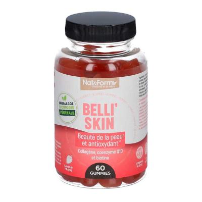 BELLI'SKIIN Complément Alimentaire Vitamines B et C 60 Gummies
