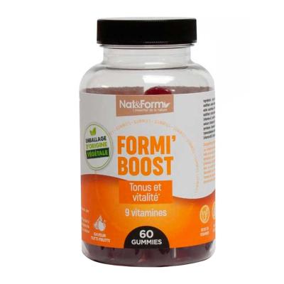 FORMI'BOOST Complément Alimentaire 9 Vitamines 60 Gummies