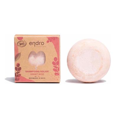 GRANIT ROSE Shampoing Solide Cheveux Normaux à Secs 85 g